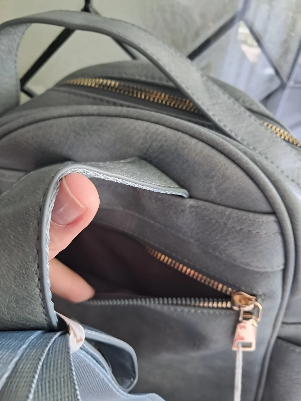 Aphison Forever Sunshine Mini Backpack Gray NWT